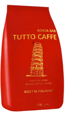Кава в зернах Tutto Caffe Rosso 1 кг